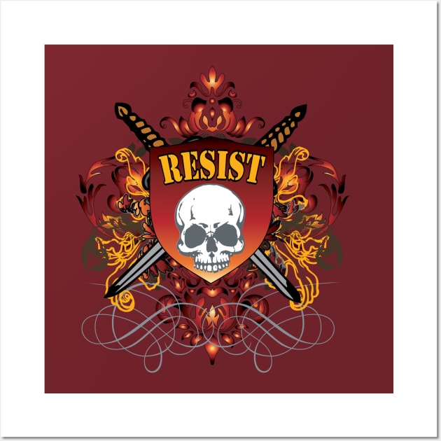 RESIST TYRANNY Wall Art by StephenBibbArt